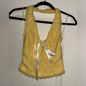 Kimchi Blue Farrah Halter Top- Urban Outfitters